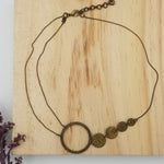 Load image into Gallery viewer, Graduated Disc Necklace
