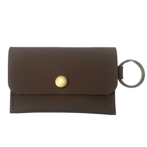 Leather Keychain Cardholder