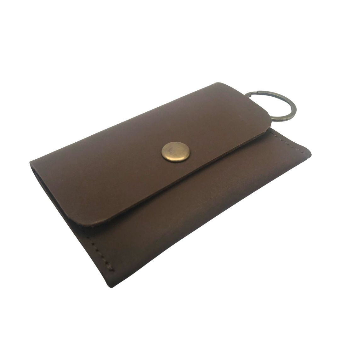 Leather Keychain Cardholder