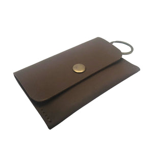 Leather Keychain Cardholder