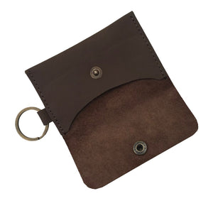 Leather Keychain Cardholder