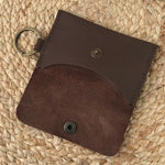 Load image into Gallery viewer, Leather Keychain Cardholder
