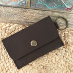 Load image into Gallery viewer, Leather Keychain Cardholder
