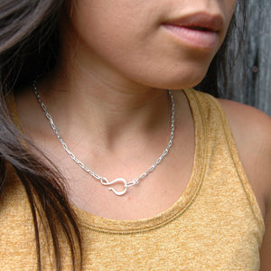 Hook and Chain Necklace