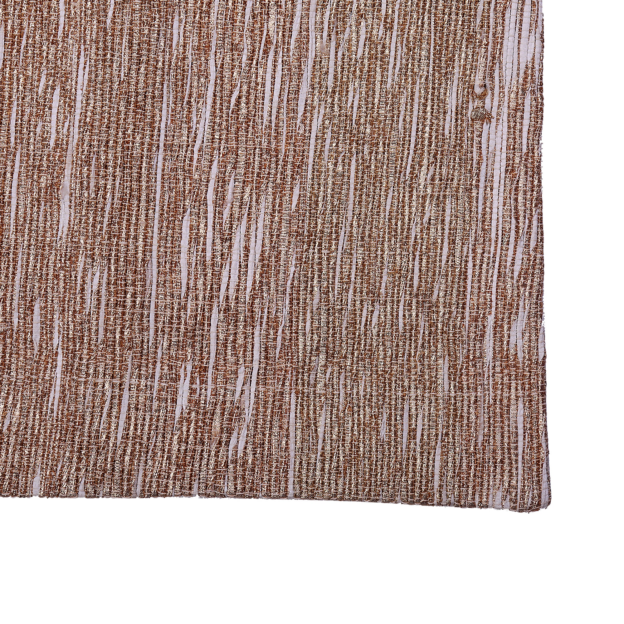 Metallic Recycled Vintage Saree Rug