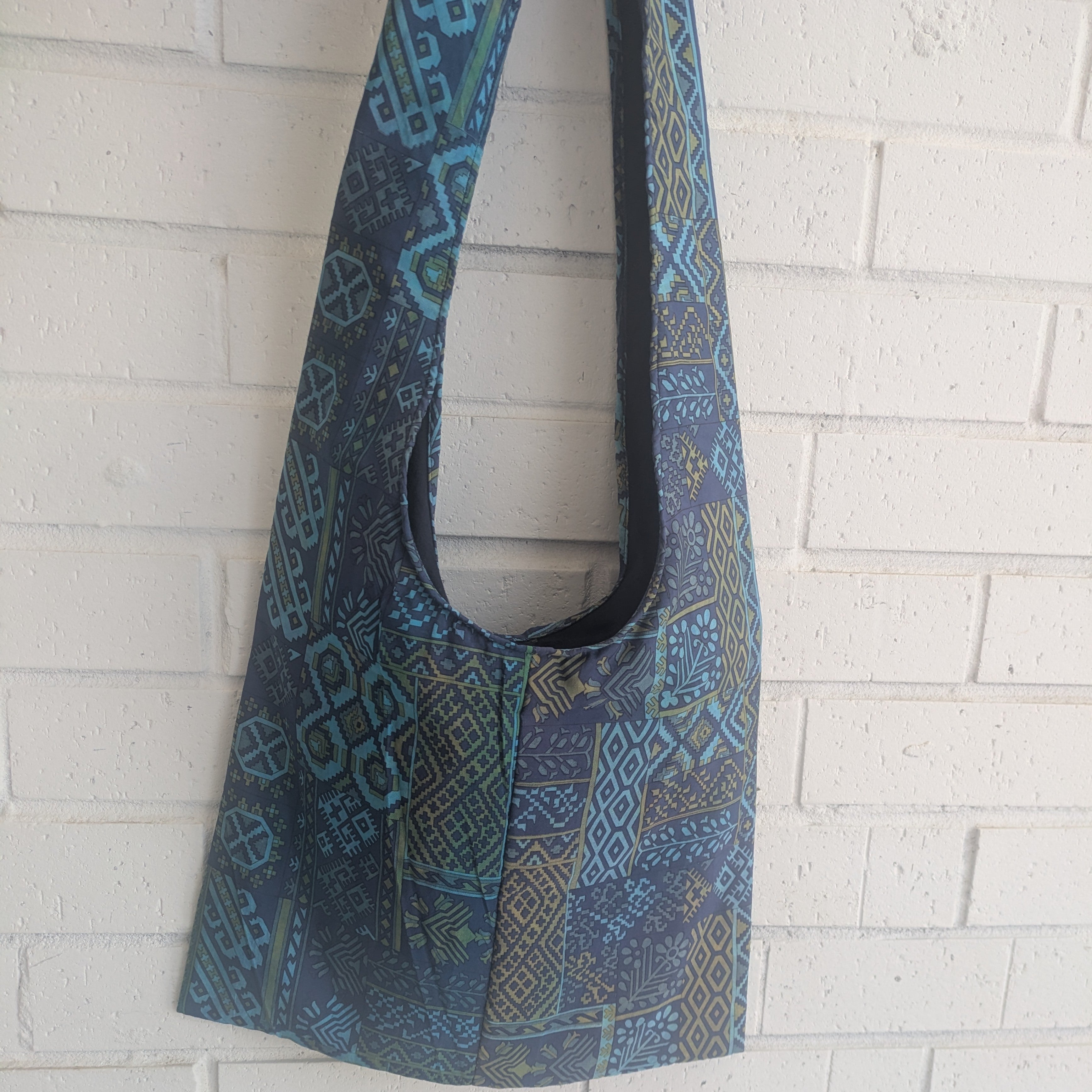 Upcycled Saree Market Bag