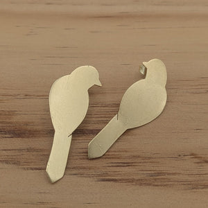 Bird Silhouette Studs