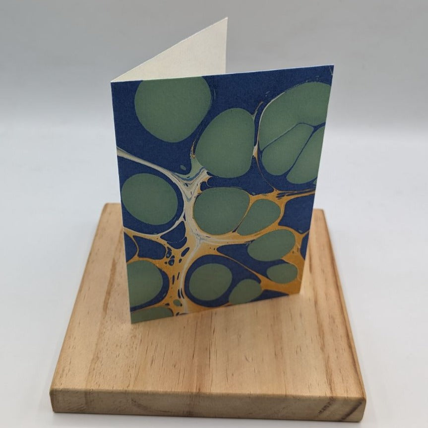 Ocean Blue Pebble Card Set