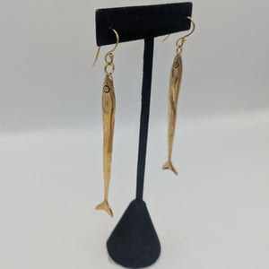 Long Fish Earrings