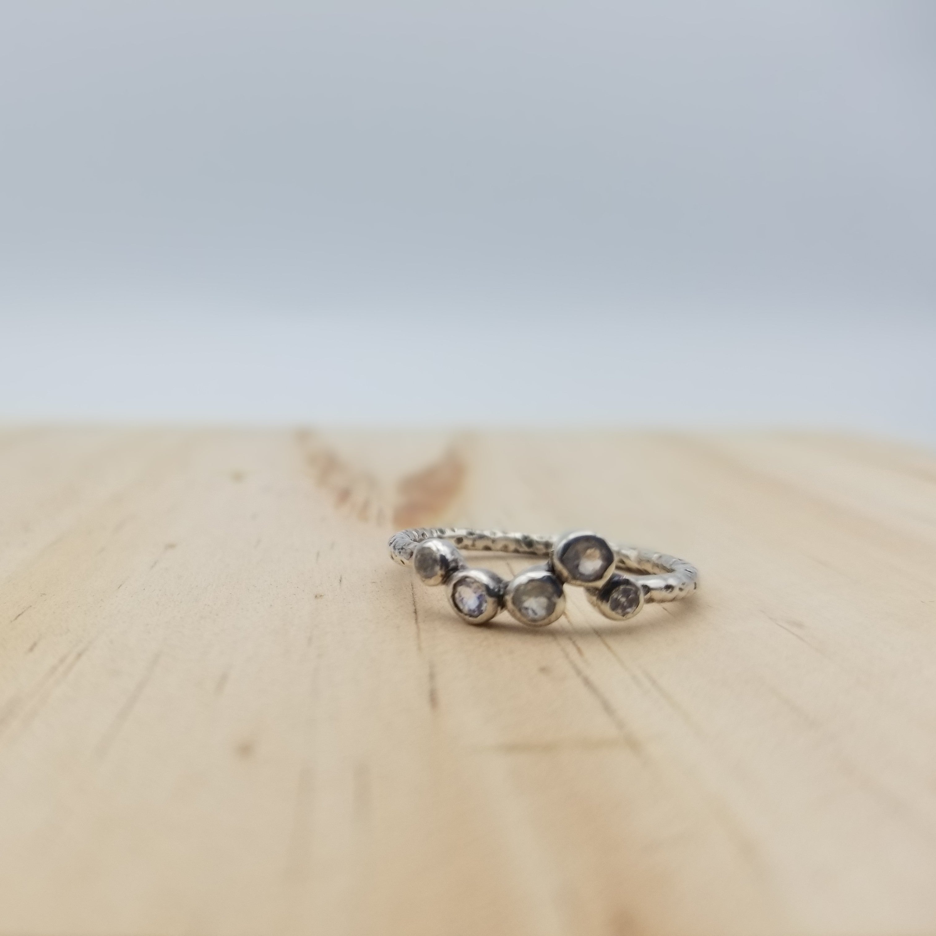 Across the Sky Moonstone Ring