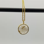 Load image into Gallery viewer, Golden Rutile Pendant Necklace
