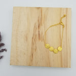 Load image into Gallery viewer, Gold Tone Mini Disc Bracelet
