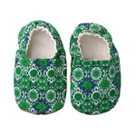 Load image into Gallery viewer, Baby Booties - Green/Blue
