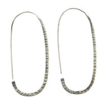 Load image into Gallery viewer, Sterling Silver Textured Hoops
