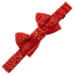 Load image into Gallery viewer, Burgundy Saree Bowtie
