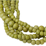 Load image into Gallery viewer, Bone Bead Necklace with Horn Clasp
