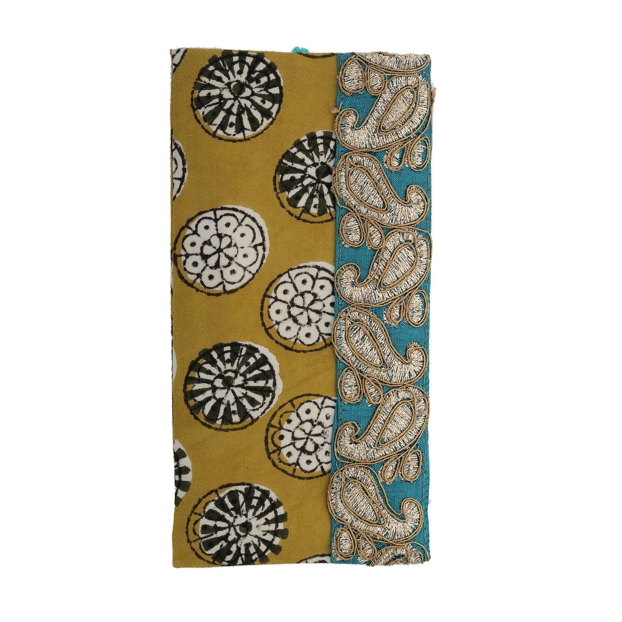 Harvest Gold & Teal Glasses Case