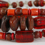 Load image into Gallery viewer, Red Wood Spiral Bracelet

