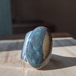 Load image into Gallery viewer, Bloodstone Cuff Ring
