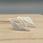 Load image into Gallery viewer, Mirrored Triangle Earrings
