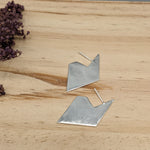 Load image into Gallery viewer, Diamond Profile Earrings
