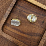Load image into Gallery viewer, Coin Pearl Earrings
