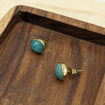 Load image into Gallery viewer, Amazonite Studs
