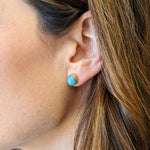 Load image into Gallery viewer, Amazonite Studs
