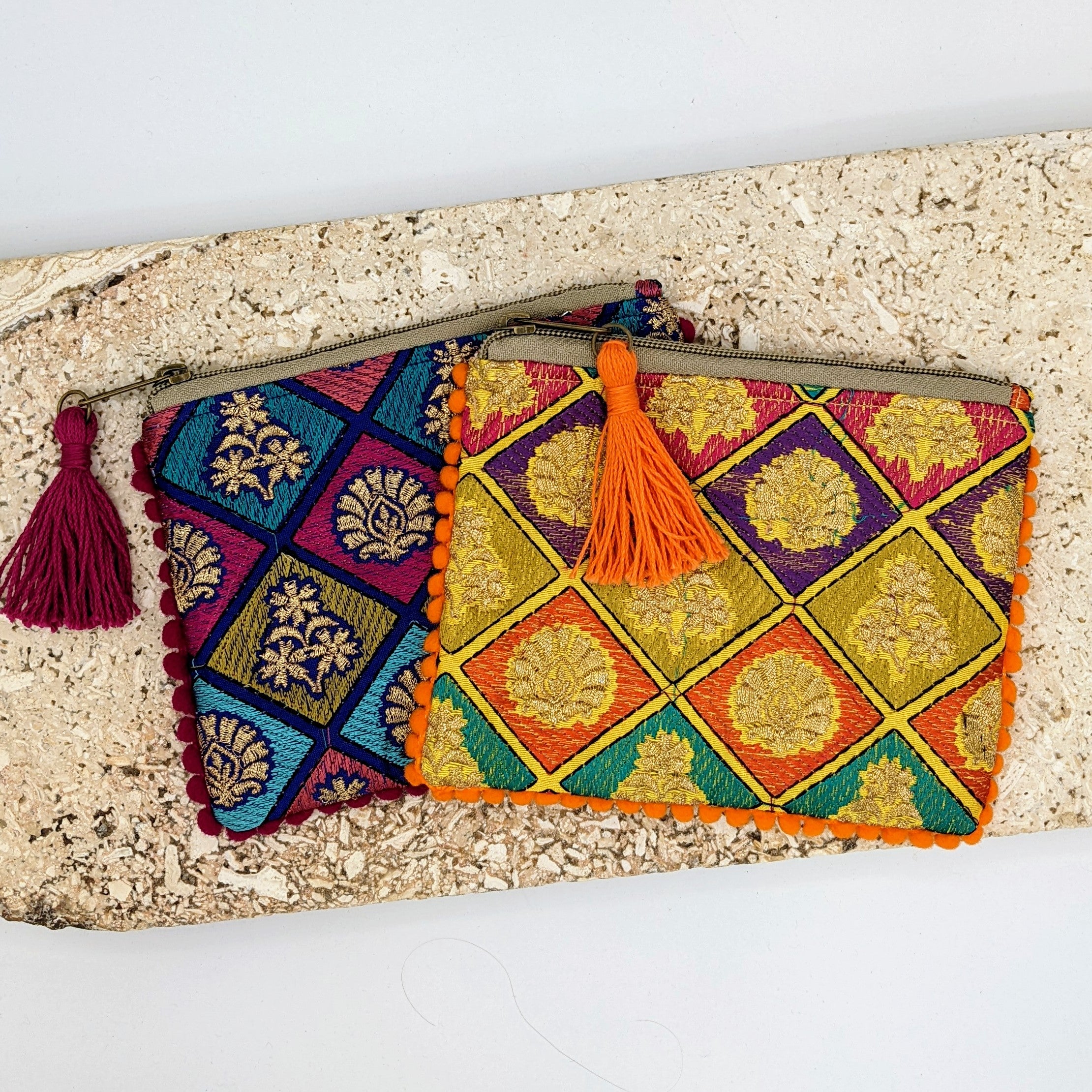 Embroidered Accessory Bag – Dekko Trading