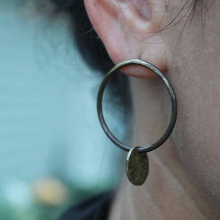 Over the Moon Earrings